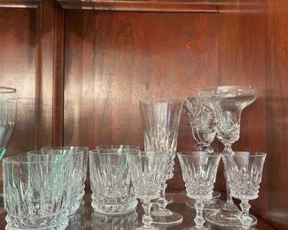 Cristal D'Arques Tuilleries Villandry Pattern Glassware Assortment