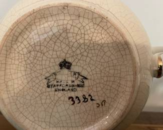 Vintage Sadler Teapot Pattern 3382 JB