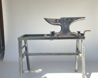 Cast Iron Blacksmith Anvil with Stand
