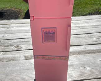Vintage Barbie Pink Sparkles Refrigerator
