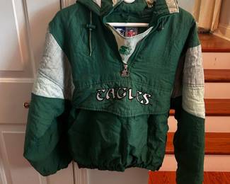Vintage 90's Philadelphia Eagles Starter "The Champ" Pullover Jacket
