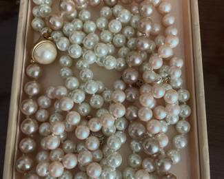 Marvella Faux Pearl Necklace Set