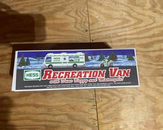 1998 Hess Recreation Van with Dune Buggy and Motorcycle