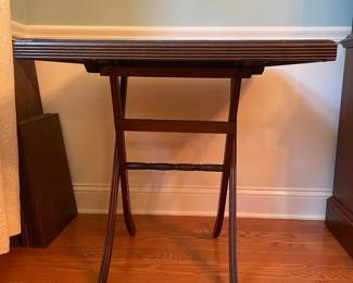 Vintage Hunting Scene Butler Tray Table