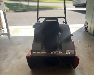 Yard Machines 5.5 HP 21" Single-Stage Snow Blower
