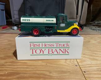 1982-1983 First Hess Truck Toy Bank