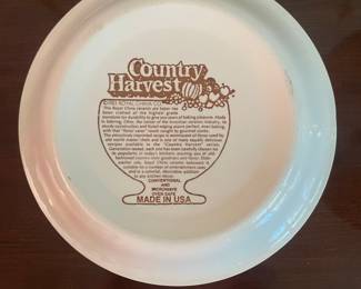 Royal China Country Harvest Apricot Orange Ice Cream Pie Baker