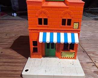Child Guidance Sesame Street Hooper's Store and House Playset