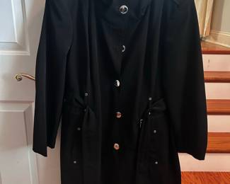 Calvin Klein Women's Hooded Trench Coat