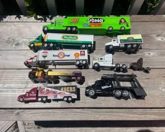 Assorted Die-Cast Semi-Trucks