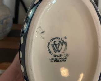 Wiza "Ceramika Artystyczna" Hand-Made Polish Pottery Teapot