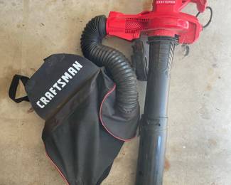 Craftsman 12 Amp Corded Electric Blower/Vacuum/Mulcher