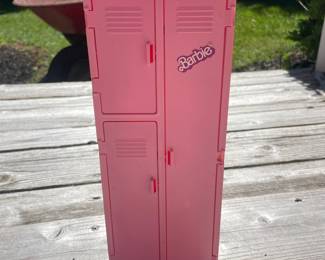 Vintage 1984 Mattel Barbie Workout Center Gym Locker Playset