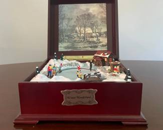 Mr. Christmas Gold Label Winter Wonderland Musical Box