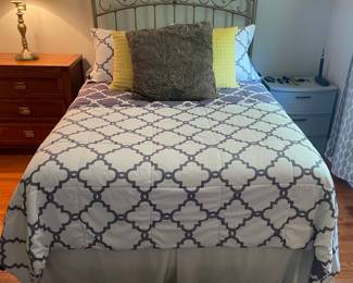 Metal Scroll Headboard