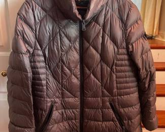 Bernardo Quilted Down Puffer Jacket