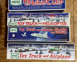 Hess Toy Trucks and Airplane Collection