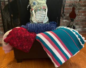 Handmade Knitted and Crocheted Blankets