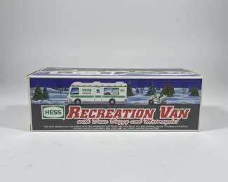 1998 Hess Recreation Van with Dune Buggy and Motorcycle