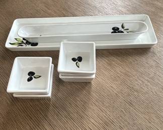 Pan e Olio Olive Serving Set by Over and Back