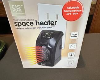 Easy Home Wall Outlet Ceramic Space Heater