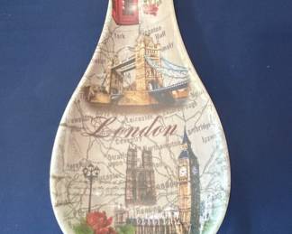 London Themed Spoon Rest