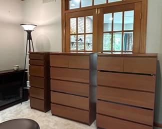 IKEA MALM Drawer Dresser Set