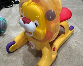 Bright Starts Having a Ball in Step Ride Lion