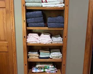 Assorted Linens and Towels