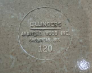 Ellingers Agatized Wood Inc. Mixing Bowl second image