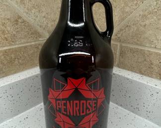 Penrose Brewing Company Amber Glass Growler
