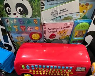 VTech Playtime Bus with Phonics Toy and Baby Einstein Books