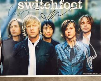 Switchfoot Band Signed Poster