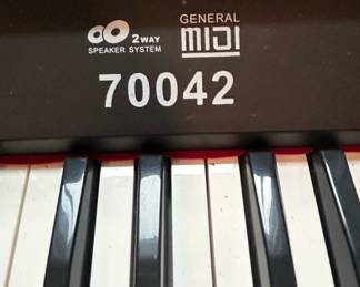 Digital Piano Keyboard with Stool third image