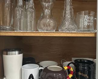 Harry Potter Hogwarts Cauldron Mug and Best Uncle Ever Glass Mug