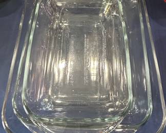 Pyrex Glass Bakeware Set