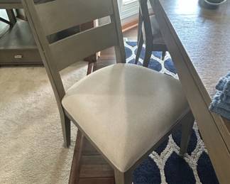 Ladder Back Upholstered Dining Chair