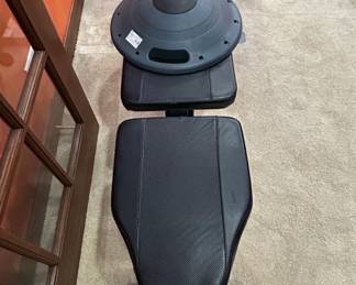 CAP Barbell FID Weight Bench with BOSU Ball