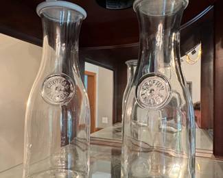 Crofton Glass Water Carafe with Lid