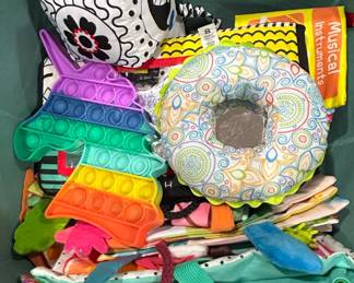 Assorted Baby and Toddler Sensory Toys Lot