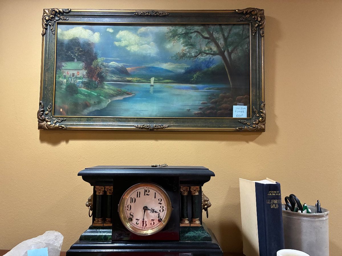 Antique Mantle Clock - SOLD
