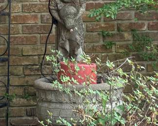 Concrete Water Fountian