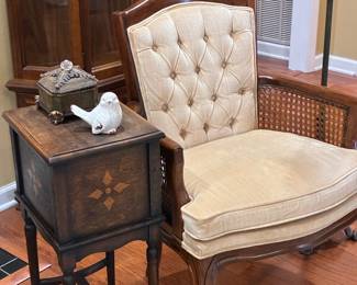 Antique smoking / tobacco cabinet