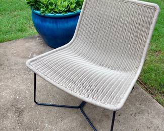 West Elm “Slope” Indoor/Outdoor Chair