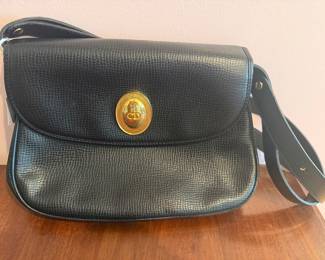 Vintage Classic Envelope Christian Dior Adjustable with Gold Tone Logo Hardware