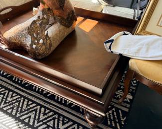 Wooden Tray-top Coffee Table