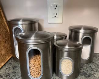 Stainless canisters
