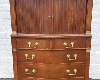 mid century secretary chest