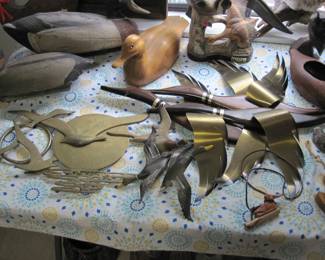 Metal Ducks / Geese
