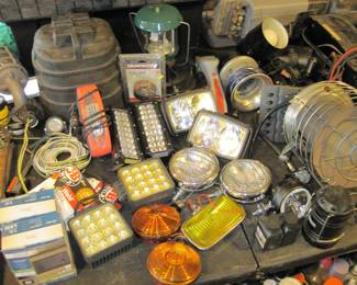 Propane Heater, Lights, Lanterns, Trailer WIring